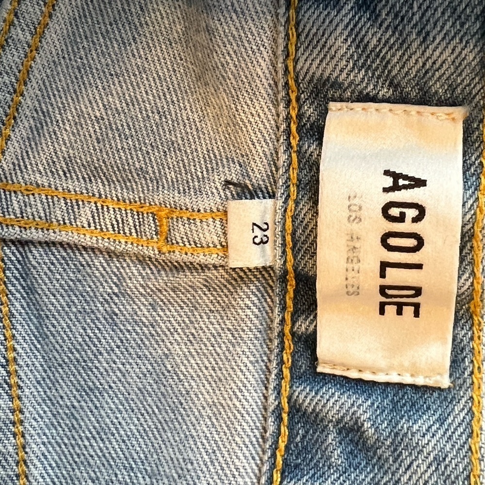 Agolde Parker Ankle Jeans Button Fly - Picture 7 of 11